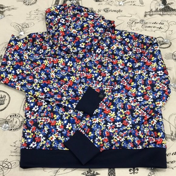 Rag & Bone Floral Drawstring Hoodie - Picture 6 of 11